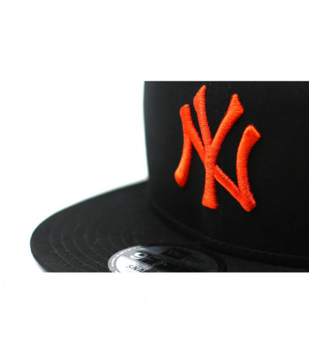 snapback NY nero rosso